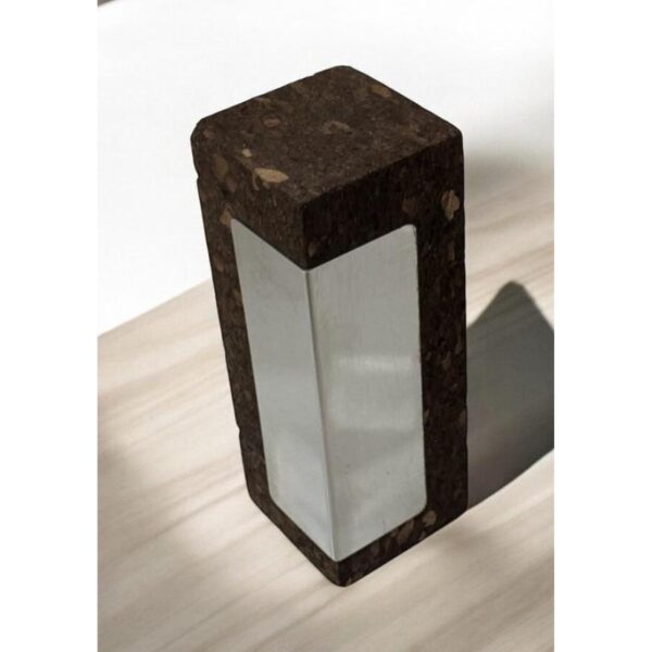 Modern Metal-Accented Recognition Award Plaque