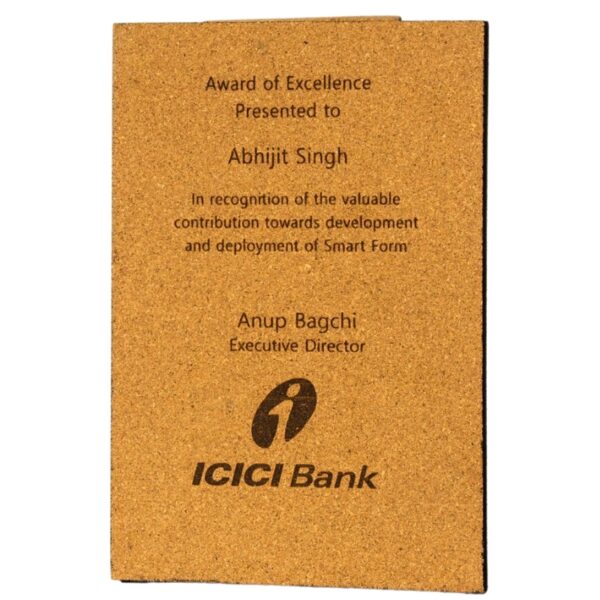 ICICI Bank Award of Excellence for Outstanding Contribution to Smart Form Development and Deployment