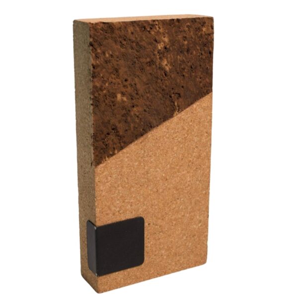 Diagonal Dual-Tone Contemporary Recognition Plaque