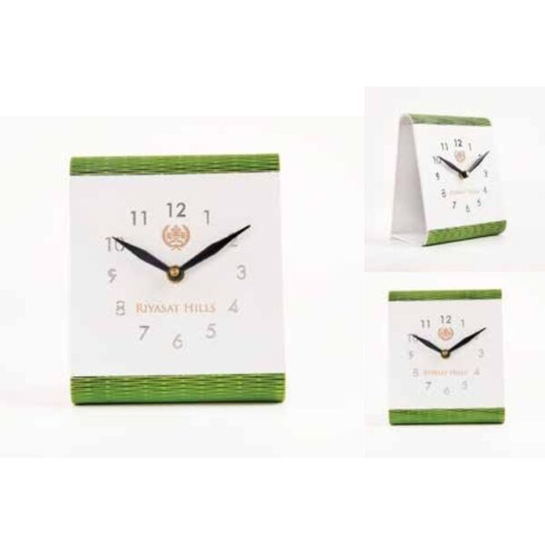 Riyasat Hills Tabletop Clock – 100% Made in India