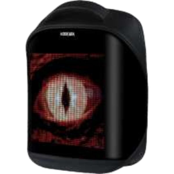 Dynamic Black Backpack With Striking Red Dragon-Eye LED Design For Gamers And Fantasy Lovers Seeking Unique Style