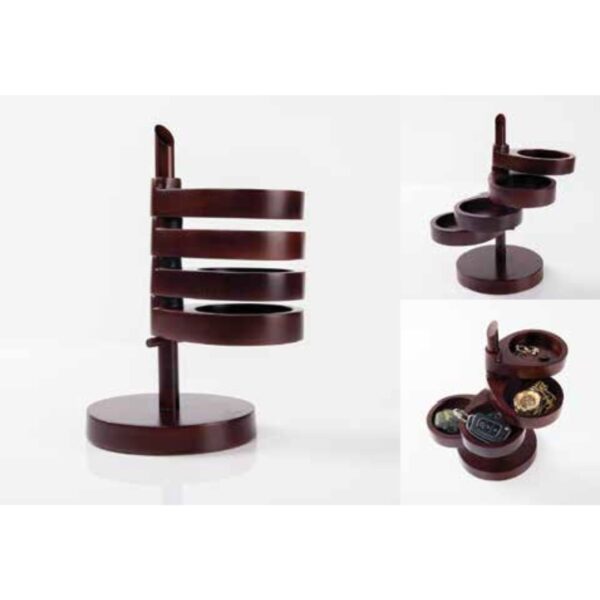 Swivel Tiered Wooden Organizer – 100% Made in India