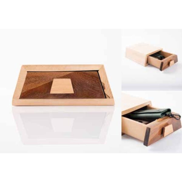 Dual-Tone Wooden Drawer Box – 100% Made in India