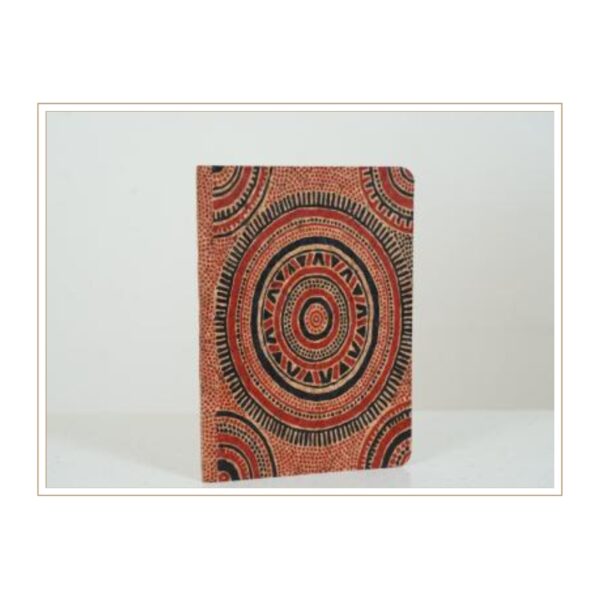 Art-Inspired Mandala Patterned Cork Notebook for Vibrant Self-Expression and Conscious Living