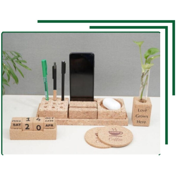 Cork Organizer and Calendar Station