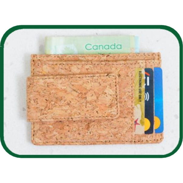 Premium Sustainable Cork Card Holder for Eco-Conscious Travelers