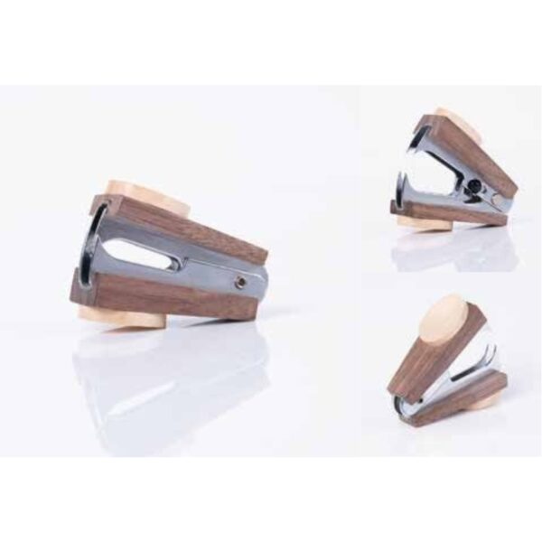 Premium Dual-Tone Wooden Staple Remover – Ergonomic Office Tool for Effortless Staple Extraction – 100% Made in India