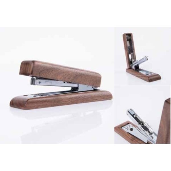 Elegantly Crafted Wooden Desktop Stapler – Durable and Stylish Essential for Every Workspace – 100% Made in India