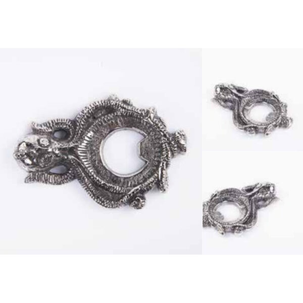 Unique Textured Silver Octopus Bottle Opener with Realistic Detailing for Nautical-Themed Bars – 100% Made in India