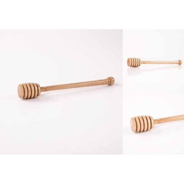 Classic Handcrafted Wooden Honey Dipper – Natural Kitchen Utensil for Effortless Drizzling and Serving – 100% Made in India