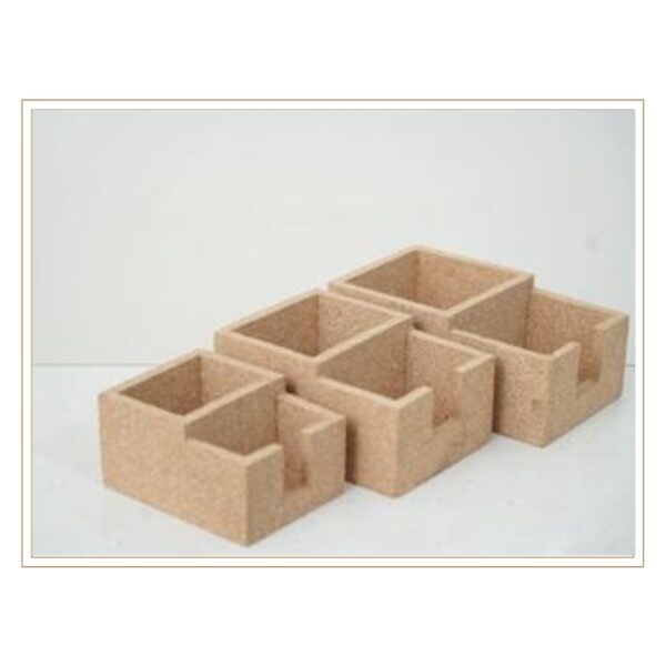 Modular Cork Organizer Set for Office or Home Essentials