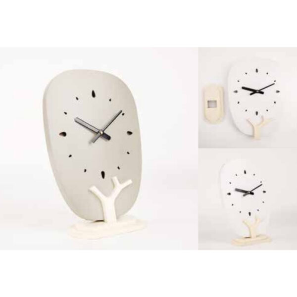 Modern Oval Artistic Desk Clock – 100% Made in India